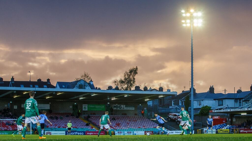 Cork City’s Turner’s Cross home has a capacity of around 7,000. Photograph: Oisín Keniry/Inpho