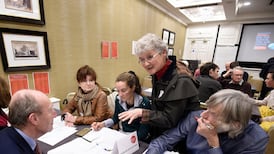 Climate issues are in the air at special ‘speed dates’ with politicians