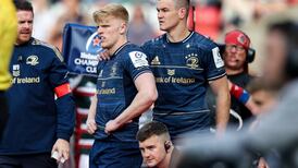 Leinster vs Toulouse: Unchanged Leinster XV as injured Tommy O’Brien drops out of 23
