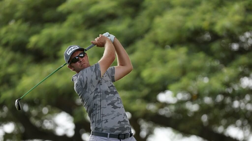 Séamus Power is four shots off the lead heading into the weeend. Photograph: Gregory Shamus/Getty Images