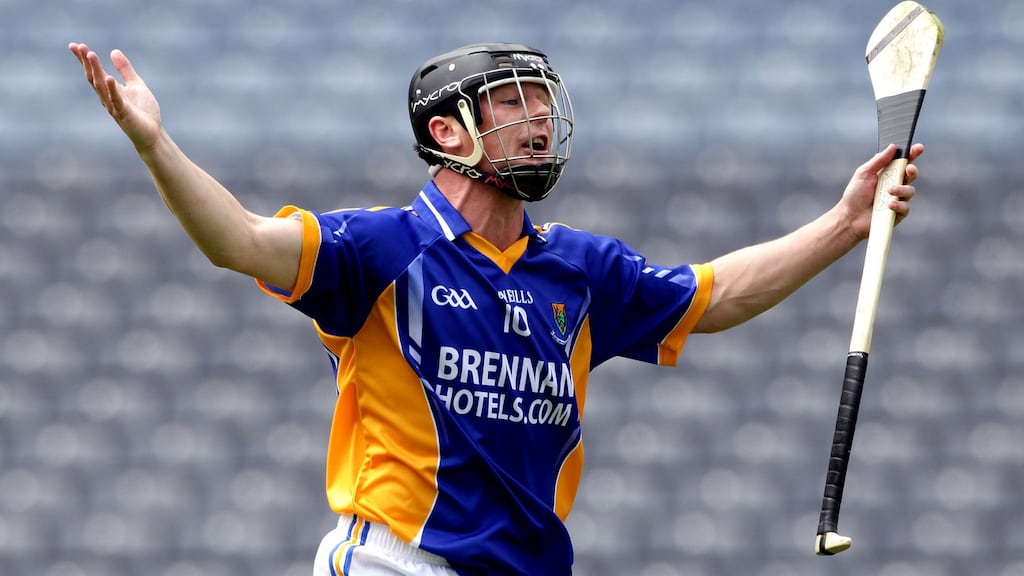 Leighton Glynn in action for Wicklow during the Christy Ring Cup final in 2011. Photograph: Cathal Noonan/Inpho