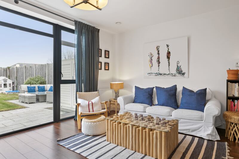 There's a seamless feel to the indoor-outdoor spaces.