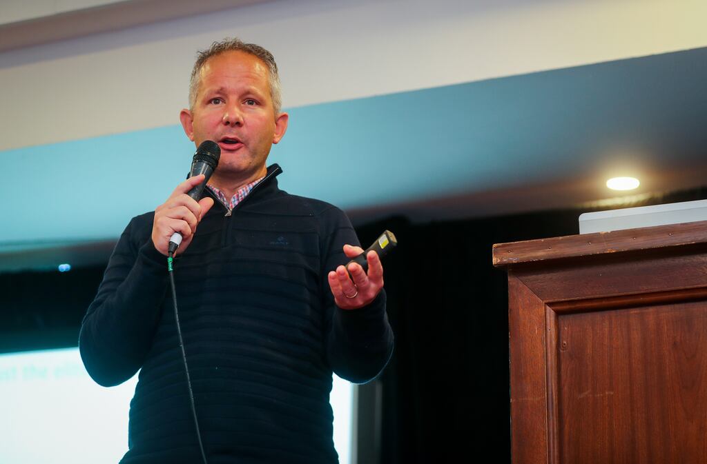 Irish international cricket umpire Paul Reynolds has died. Photograph: Oisín Keniry/Inpho