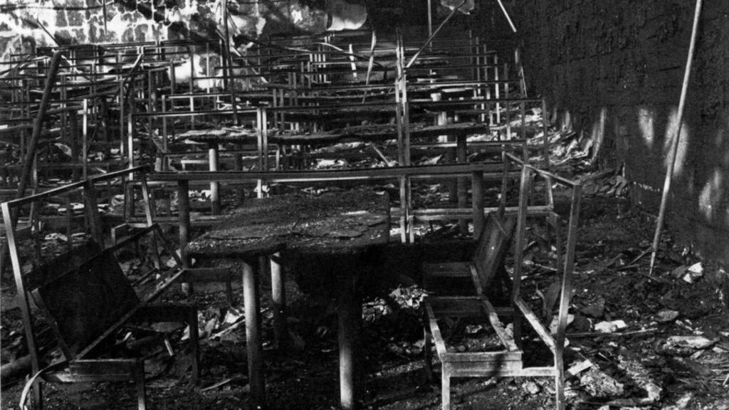 An interior picture taking of the Stardust nightclub in February 1981.