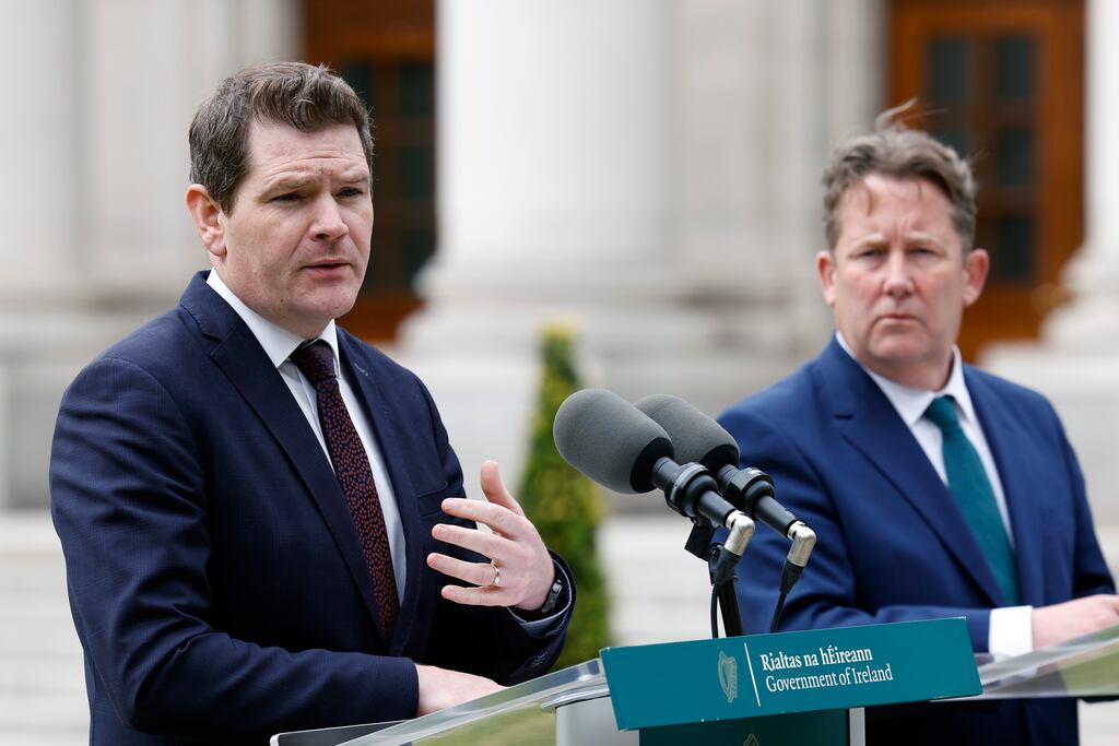Minister for Enterprise Peter Burke has set out 16 immediate actions to be taken to improve competitiveness for Irish businesses. Photograph: Conor Ó Mearáin/Collins Photo Agency