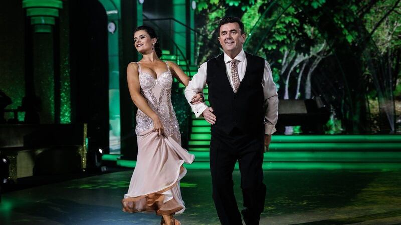 Des Cahill socred 19 points, and there was not a dry in the house. Photograph: RTE