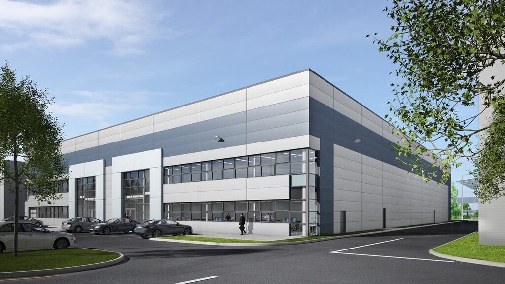 A computer-generated image of the 25,000sq ft unit which has been pre-let to Bio-Techne at North City Business Park