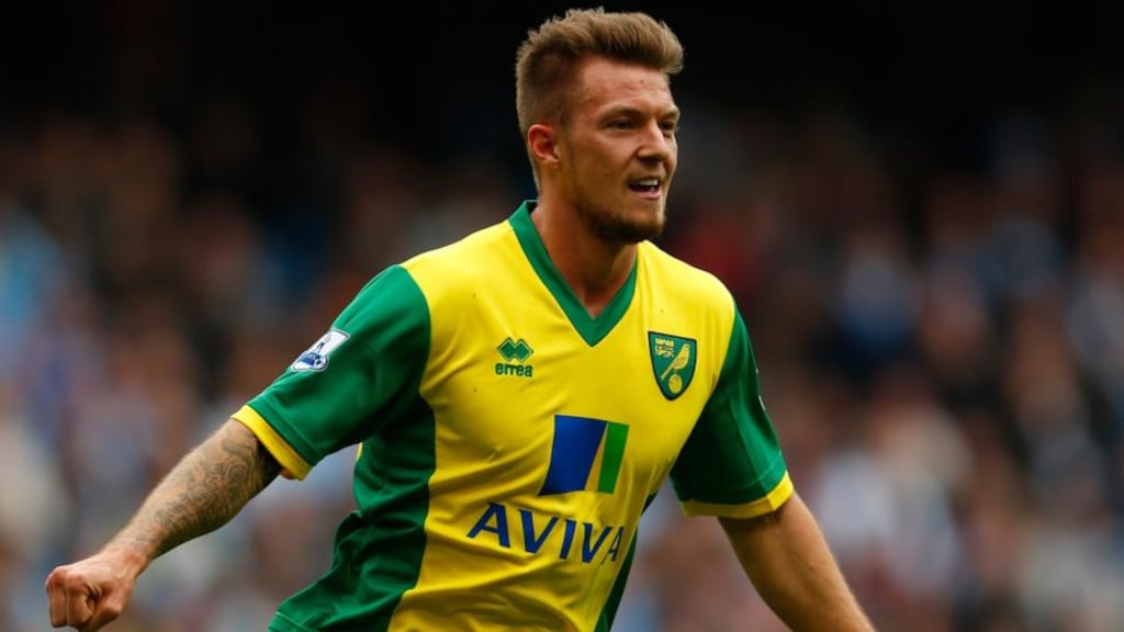 Anthony Pilkington: says he needs to rest his troublesome knee so he can come back firing on all cylinders for Norwich next season.