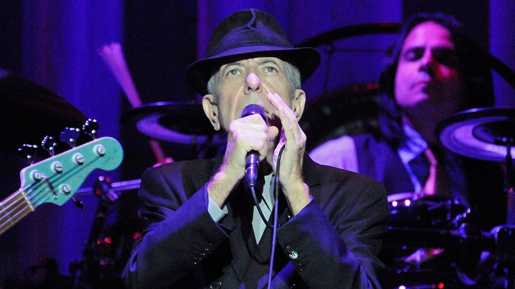 Leonard Cohen: New album has been arranged by singer’s son Adam. Photograph: Dave Meehan/The Irish Times