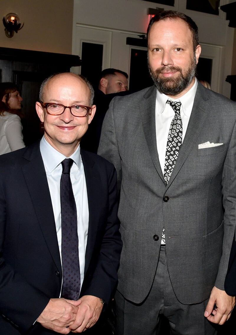 Ed Guiney, Yorgos Lanthimos. Photograph: Andrew H Walker/Variety/Penske Media via Getty Images