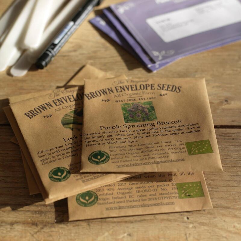 Getting ready for sowing seed. Photograph: Richard Johnston