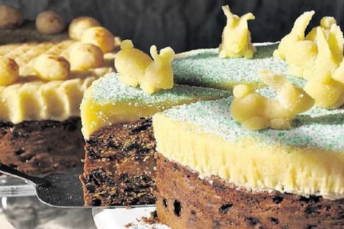 Eunice Power's Simnel cake