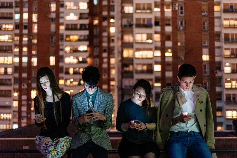 dentsu’s 2022 Consumer Connection Study shows that shows that whilst 80 per cent of the Irish population look at social media, only 28 per cent actively post every week. Photograph: Boris Jovanovic/Stocksy