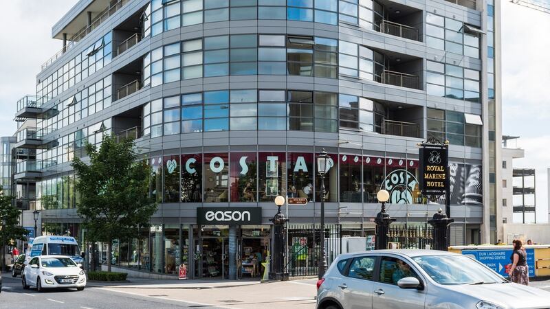 Pavilion 2 consists of a two-storey anchor unit occupied by Eason and Costa Coffee