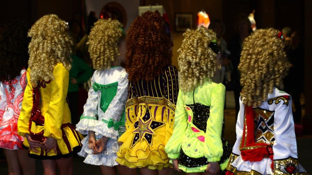 The 44th World Irish Dancing Championships open in London tomorrow. Different styles of dress at An Comhbhail World Irish Dancing Championships last year. Photograph: Cyril Byrne / THE IRISH TIMES