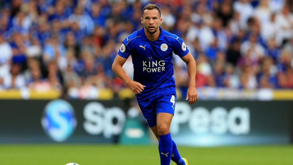 Danny Drinkwater has signed a new deal with champions Leicester City. Photograph: PA