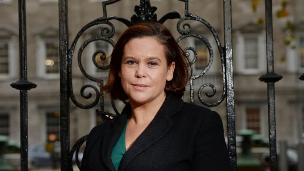 Mary Lou McDonald last December made comments using Dáil privilege to link six named politicians to offshore Ansbacher accounts. Photograph: Alan Betson