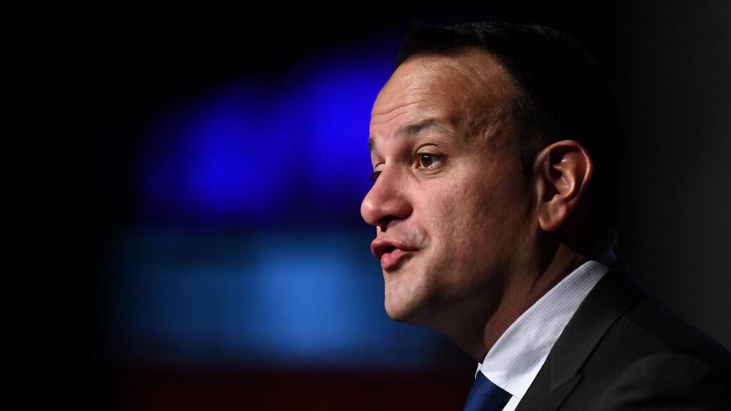 Leo Varadkar said that sometimes decisions were taken ‘often from the heart rather than the head’. Photograph:  Clodagh Kilcoyne/Reuters