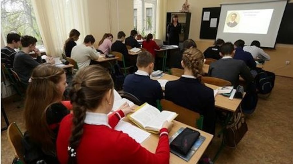 School management bodies say a “crisis” in the supply of teachers in key subjects is undermining the quality of education for students. File photograph: Getty Images