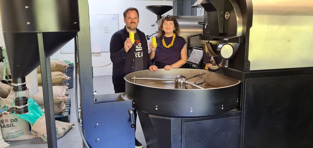 Craig Brady and Catherine Murphy, co-founders of Bare Roasters & Brewers