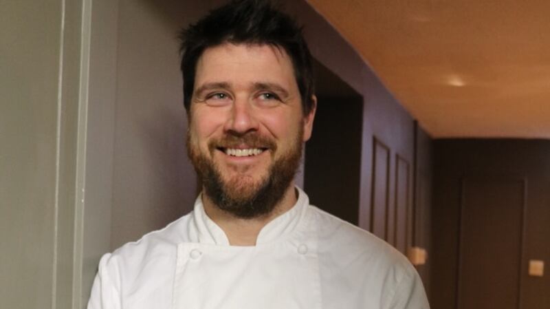 Rob Krawczyk in Restaurant Chestnut in Ballydehob