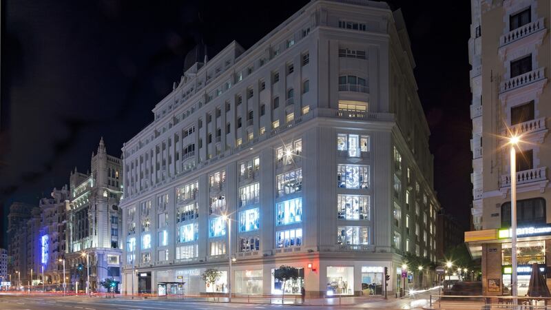 Primark’s latest opening just outside Milan, Italy’s fashion capital, the latest in the company’s 301 stores in Europe. Pictured above is the Primark store in Madrid, Spain.