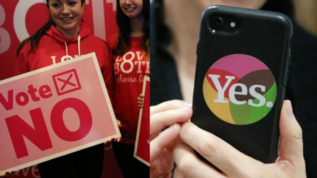 “A lot of campaigning has yet to come. But unless something very substantial changes in the campaign over the coming weeks, the proposal to repeal the amendment, and liberalise Ireland’s abortion laws, will be passed.” Photographs: PA/The Irish Times