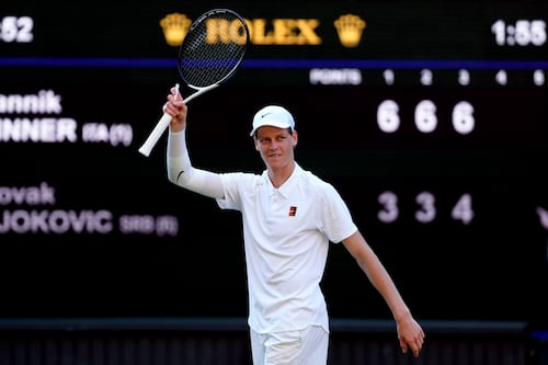 Jannik Sinner dismantles ailing Novak Djokovic to set up Wimbledon final against Carlos Alcaraz