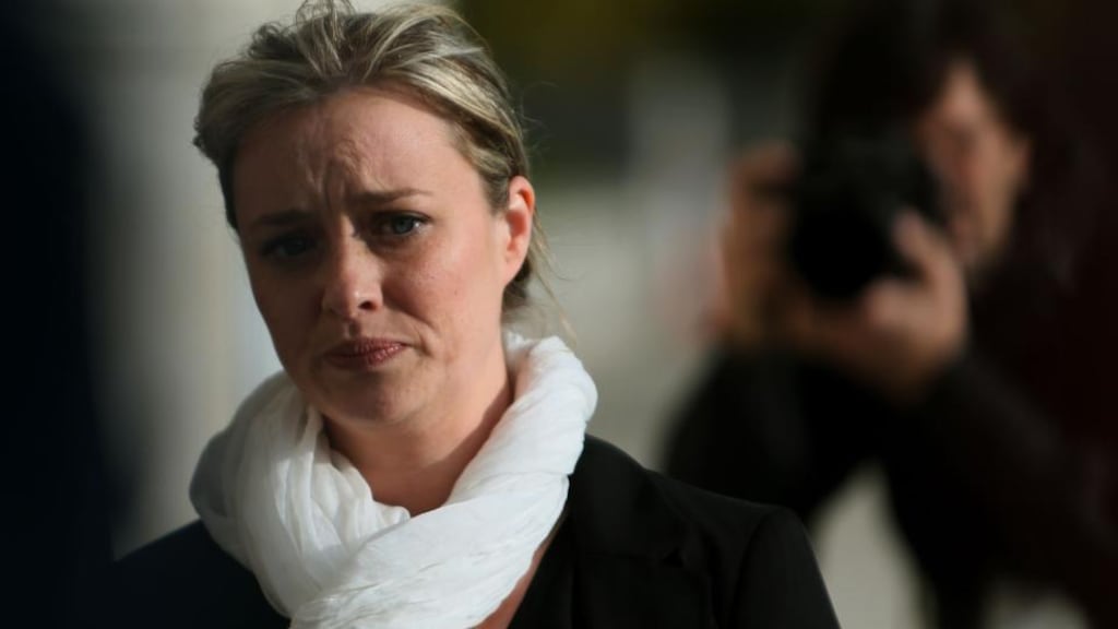 Mairía Cahill: her controversy has had more impact on potential Sinn Féin voters than the arrest of Gerry Adams in May. photograph: Brian Lawless/PA Wire