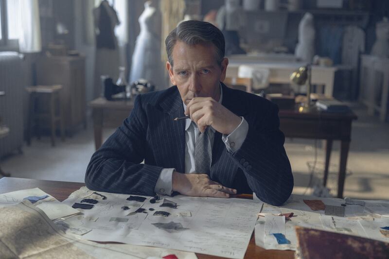 Ben Mendelsohn as Christian Dior in The New Look Photograph: Apple TV+