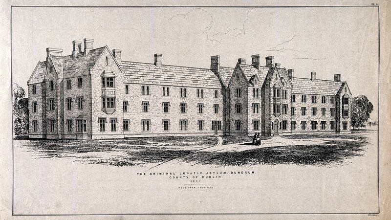 Dundrum District Lunatic Asylum. Photograph: Welcome Collection