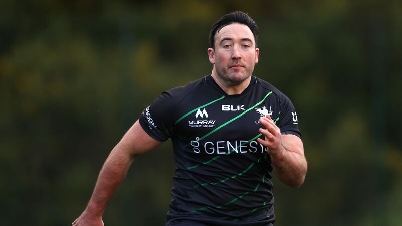 Connacht prop Denis Buckley has returned after his nine-month recovery from a cruciate injury. Photograph: James Crombie/Inpho