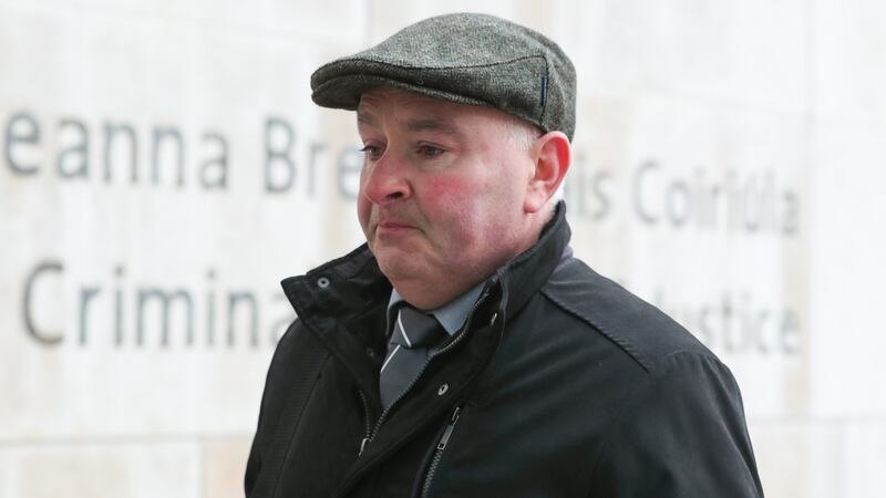 Patrick Quirke (50), of Breanshamore, Co Tipperary, who has pleaded not guilty to the murder of Bobby Ryan (52). Photograph: Collins Courts