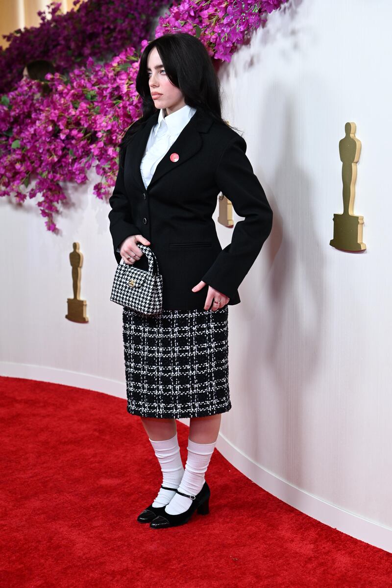 Billie Eilish. Photograph: Nina Westervelt/The New York Times