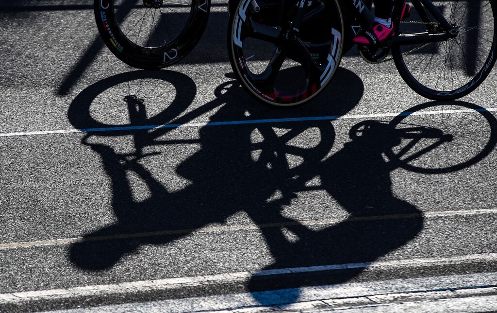 Organisers said stages of the Junior Tour of Wales were changed because support vehicles would not have been able to keep up with the riders without breaking the limit. Photograph: Bryan Keane/Inpho