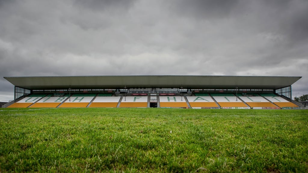 Galway saw off Clare at Bord na Móna O’Connor Park in Tullamore. Photograph: Laszlo Geczo/Inpho