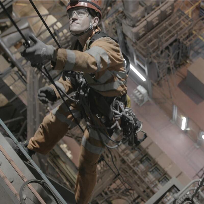 Jason Mallinson in The Rescue. Photograph: National Geographic