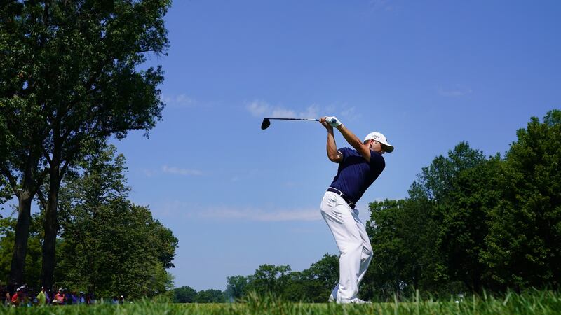 Sergio Garcia is in the hunt in the Wyndham Championship. Photograph: Stuart Franklin/Getty
