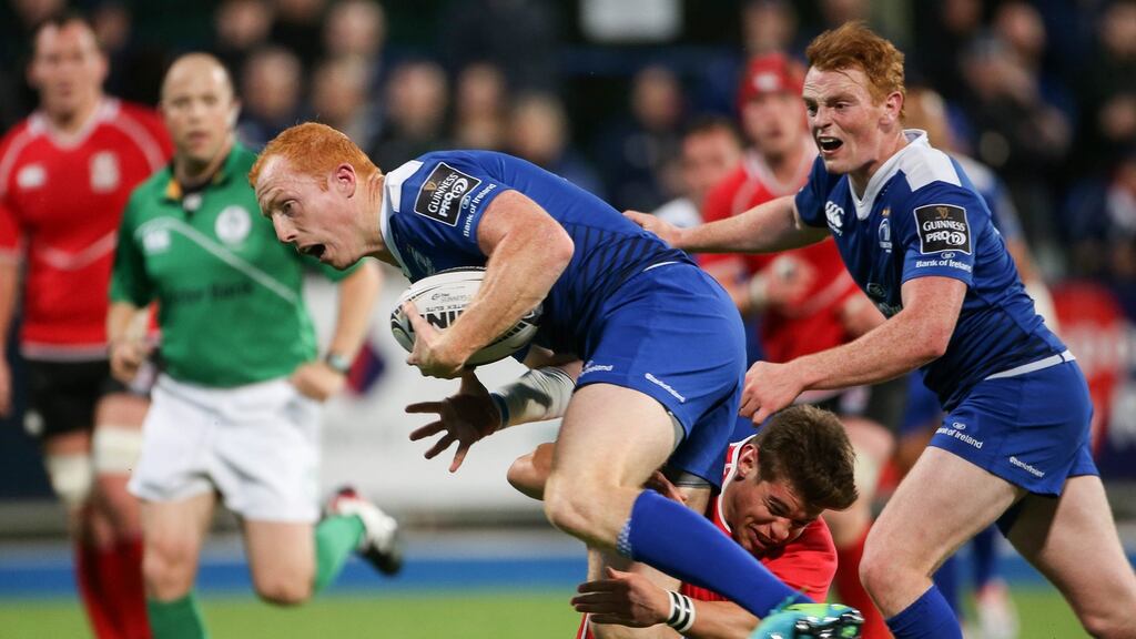 Leinster winger Darragh Fanning is to leave the province at the end of the month. Photograph: Inpho