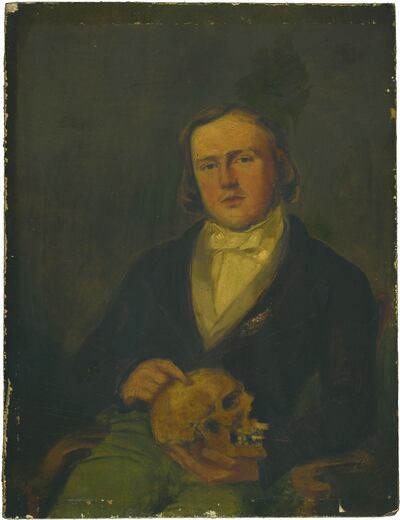 An oil painting believed to show the British doctor Augustus Granville. Photograph: Wellcome Collection