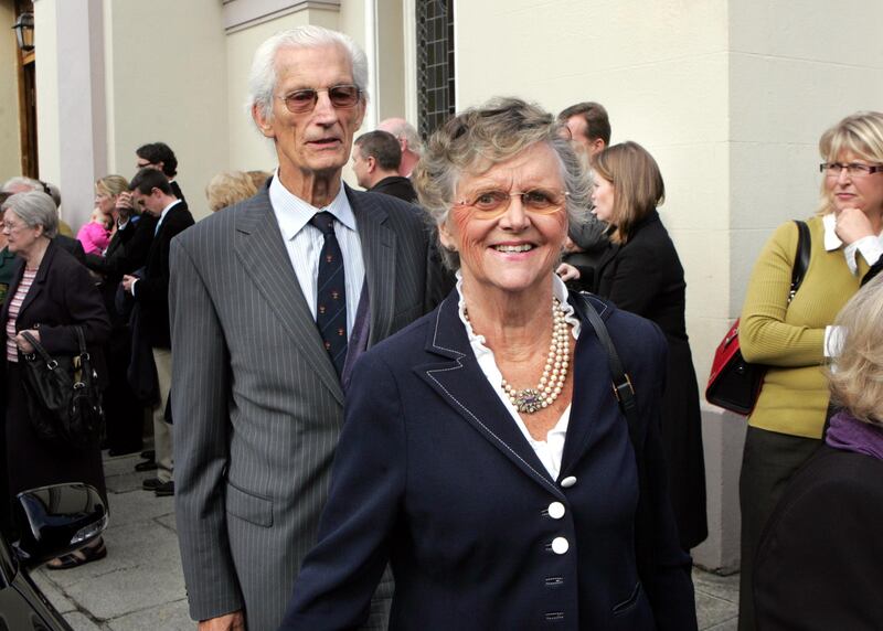 Former lord mayor of Dublin Carmencita Hederman and her husband William Hederman in 2010. Photograph: Matt Kavanagh