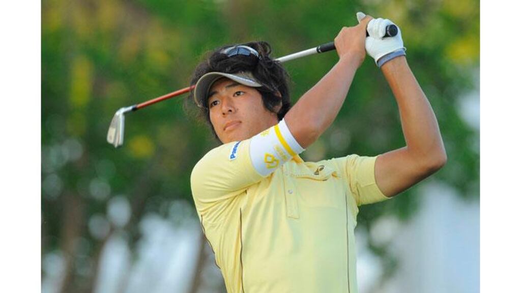 Ryo Ishikawa of Japan during the Arnold Palmer Invitational at Bay Hill in Florida. The Japanese golfer will donate all his season's winnings to the earthquake rescue fund in his home country. Photograph: Scott A. Miller/Reuters