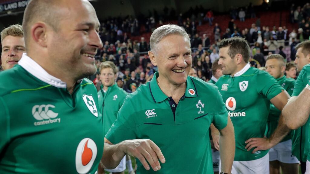 Joe Schmidt has been linked with the head coach role at the Highlanders. Photograph: Inpho