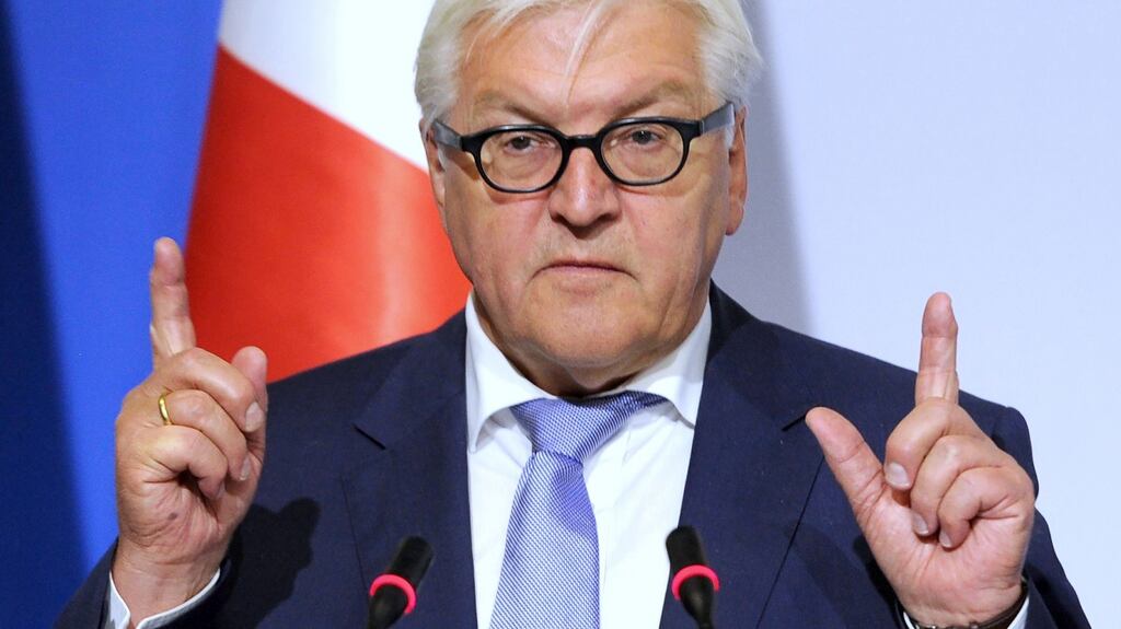 German Foreign Minister Frank-Walter SteinmeierVANO SHLAMOV/AFP/Getty Images