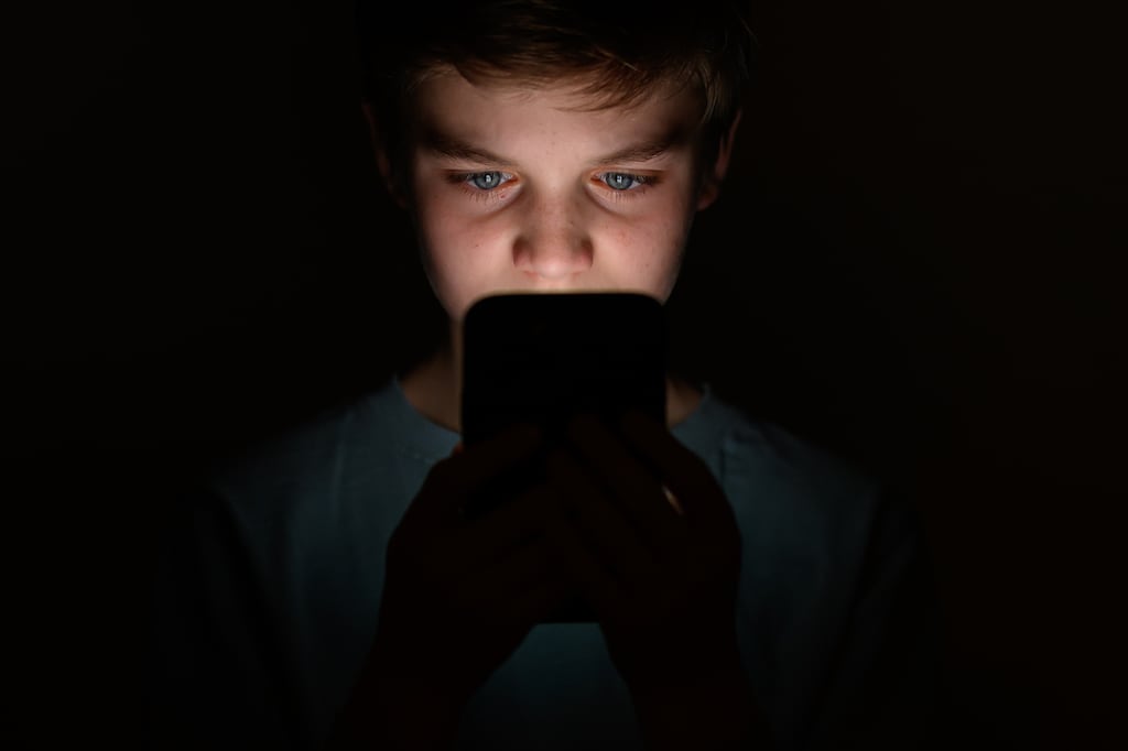 The majority of children (57 per cent) are telling us that their online experience is broadly not a positive one. Photograph: Leon Neal/Getty Images