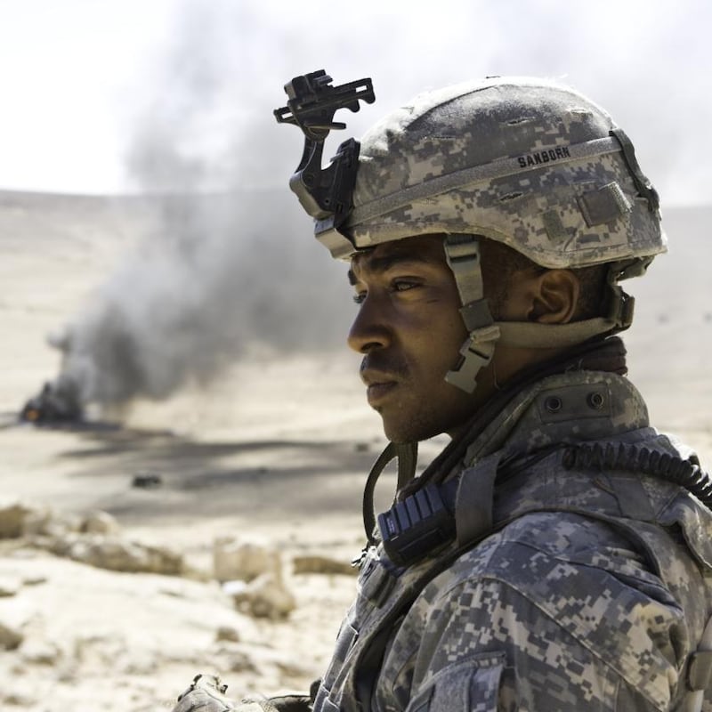 Anthony Mackie in The Hurt Locker