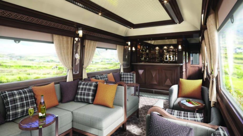 Belmond Grand Hibernian: the firm has refitted 11 Irish Rail carriages for luxury at a cost of $10 million.