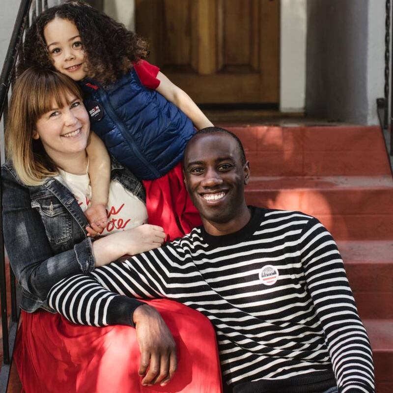 Julie Shackleton and her family