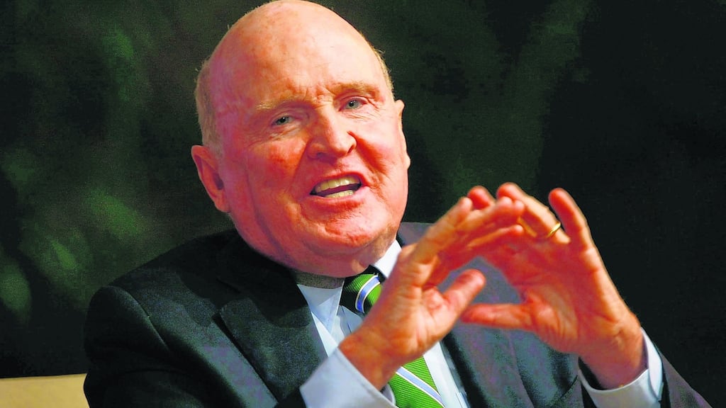 Jack Welch, former CEO of General Electric.