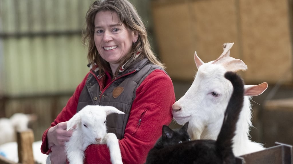 Marion Roeleveld, who makes Killeen Farmhouse Cheese, is the recipent of a lifetime achievement in the Irish Food Writers’ Guild Awards 2021. Photographs: Paul Sherwood.